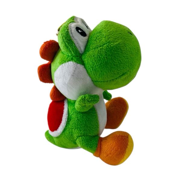 Sanei MM03 Super Mario - Yoshi Mascot 6-inch Plush Keychain USA Seller NWT - Picture 4 of 6